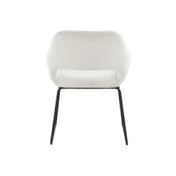 Armstoel Hilton Wit Bouclé^Huisenthuis Outlet