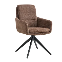 Armstoel Irma Bruin – Set van 2^Huisenthuis Clearance