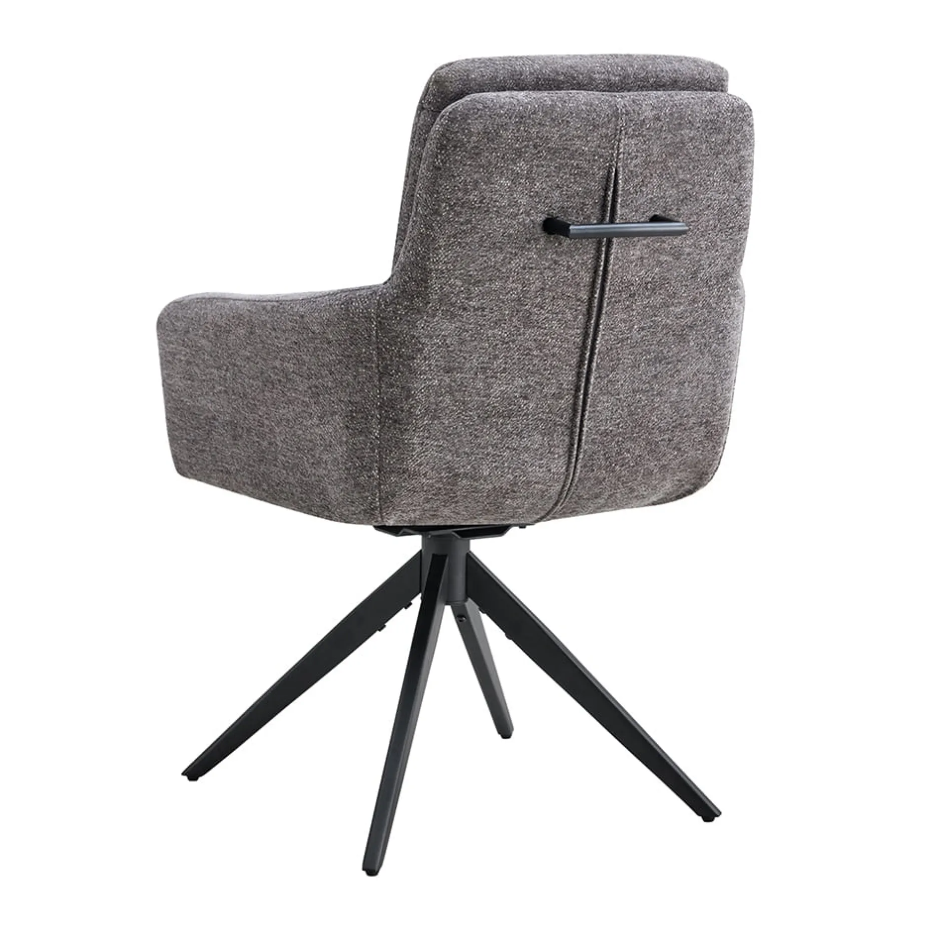 Armstoel Irma Donkergrijs – Set van 2^Huisenthuis Clearance