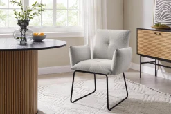 Armstoel Lizzie Bouclé^Huisenthuis New