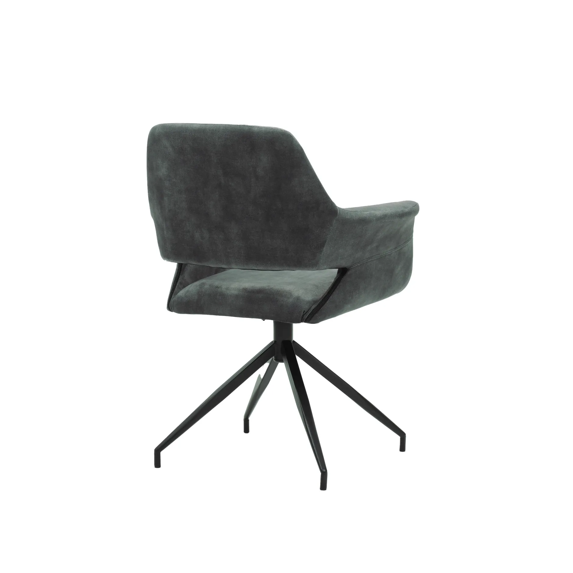 Armstoel Vivian Hunter Velours – Set van 2^Huisenthuis Discount