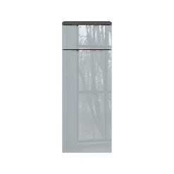 Badkamer Kolomkast Philip Grafiet-Zilver 93 cm^Huisenthuis