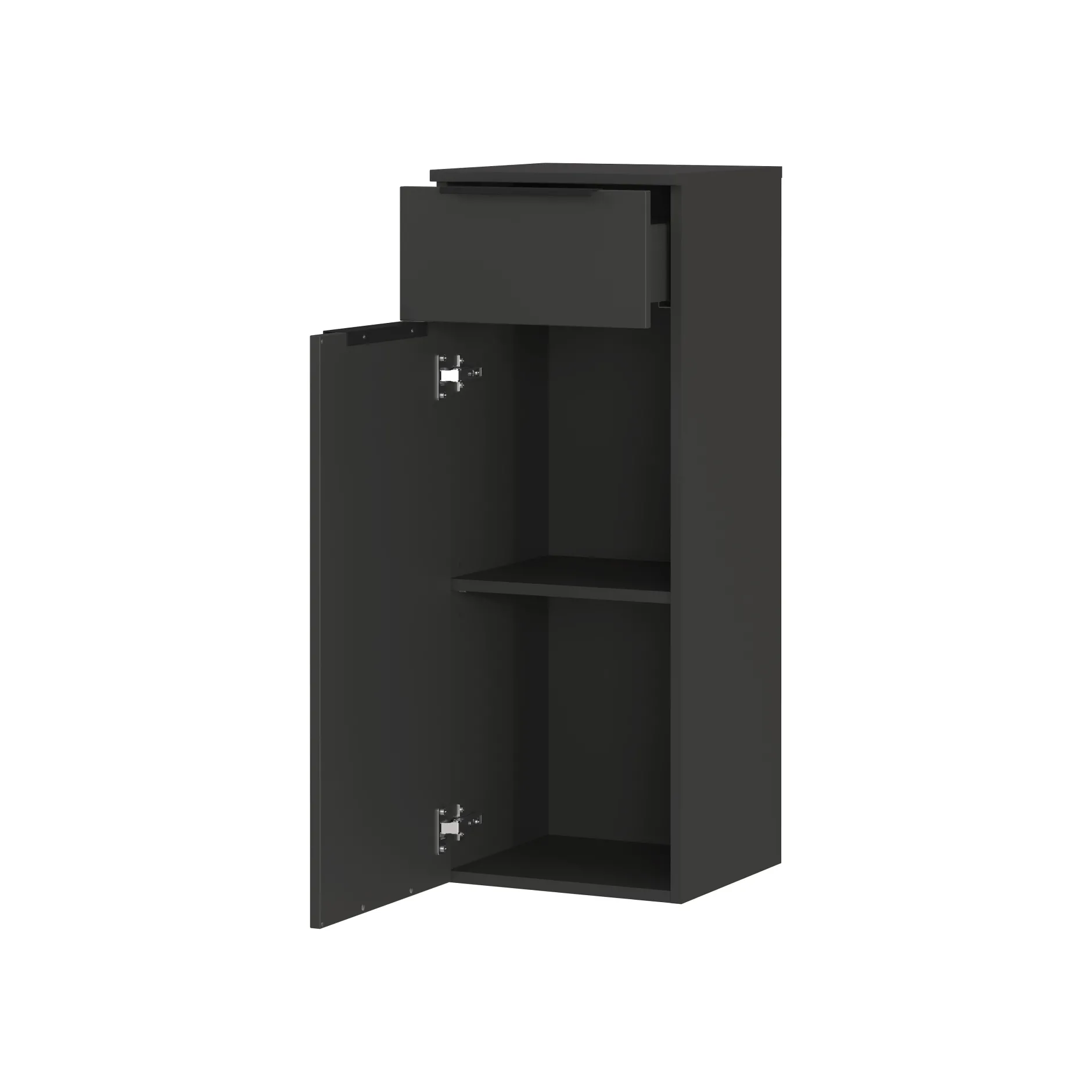 Badkamer Kolomkast Waldorf Grafiet 93 cm^Huisenthuis