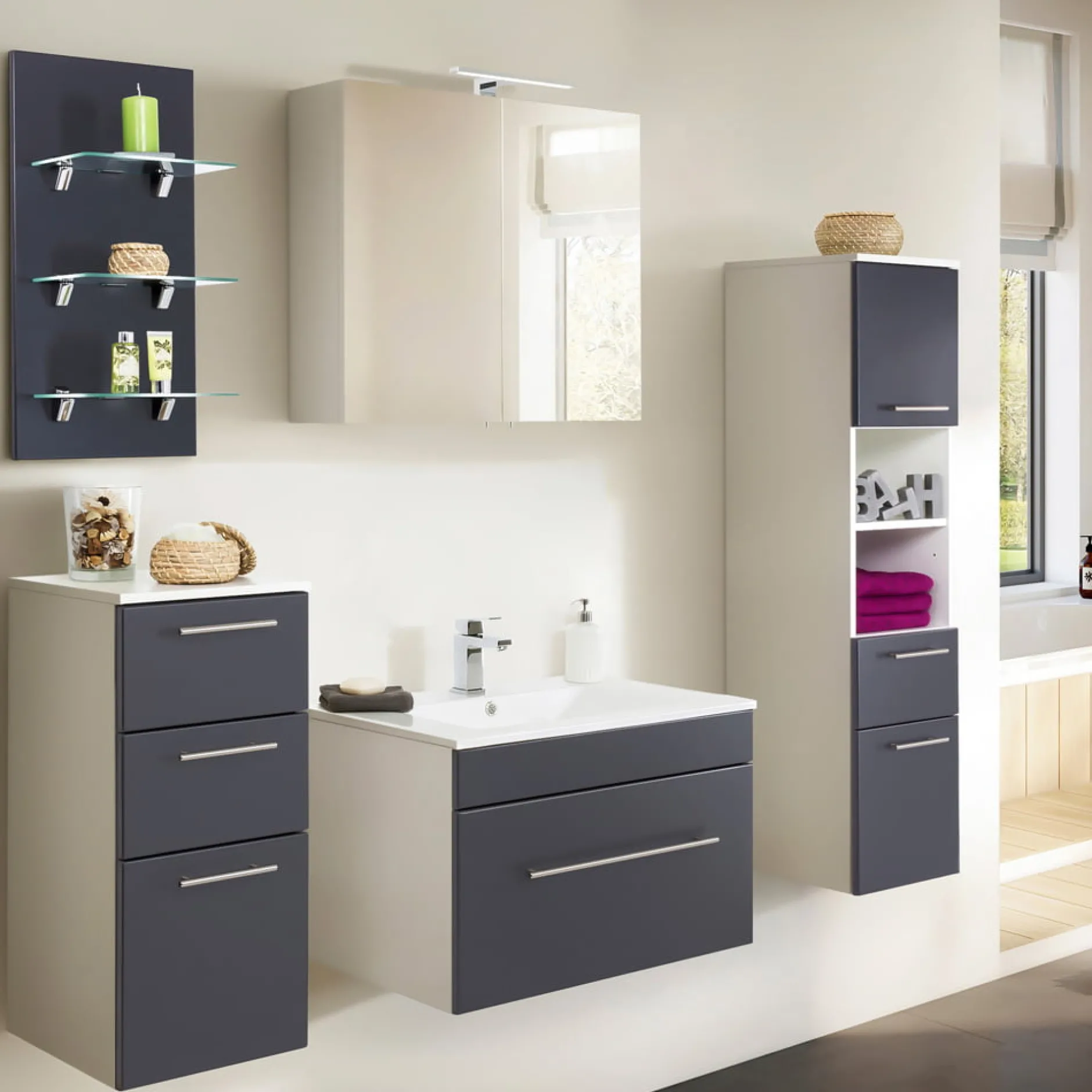 Badkamerkast Ivar Antraciet M^Huisenthuis Online