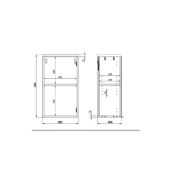 Badkamerkast Palma^Huisenthuis Discount
