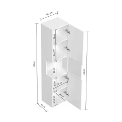 Badkamerkast Phoenix 150 cm^Huisenthuis New