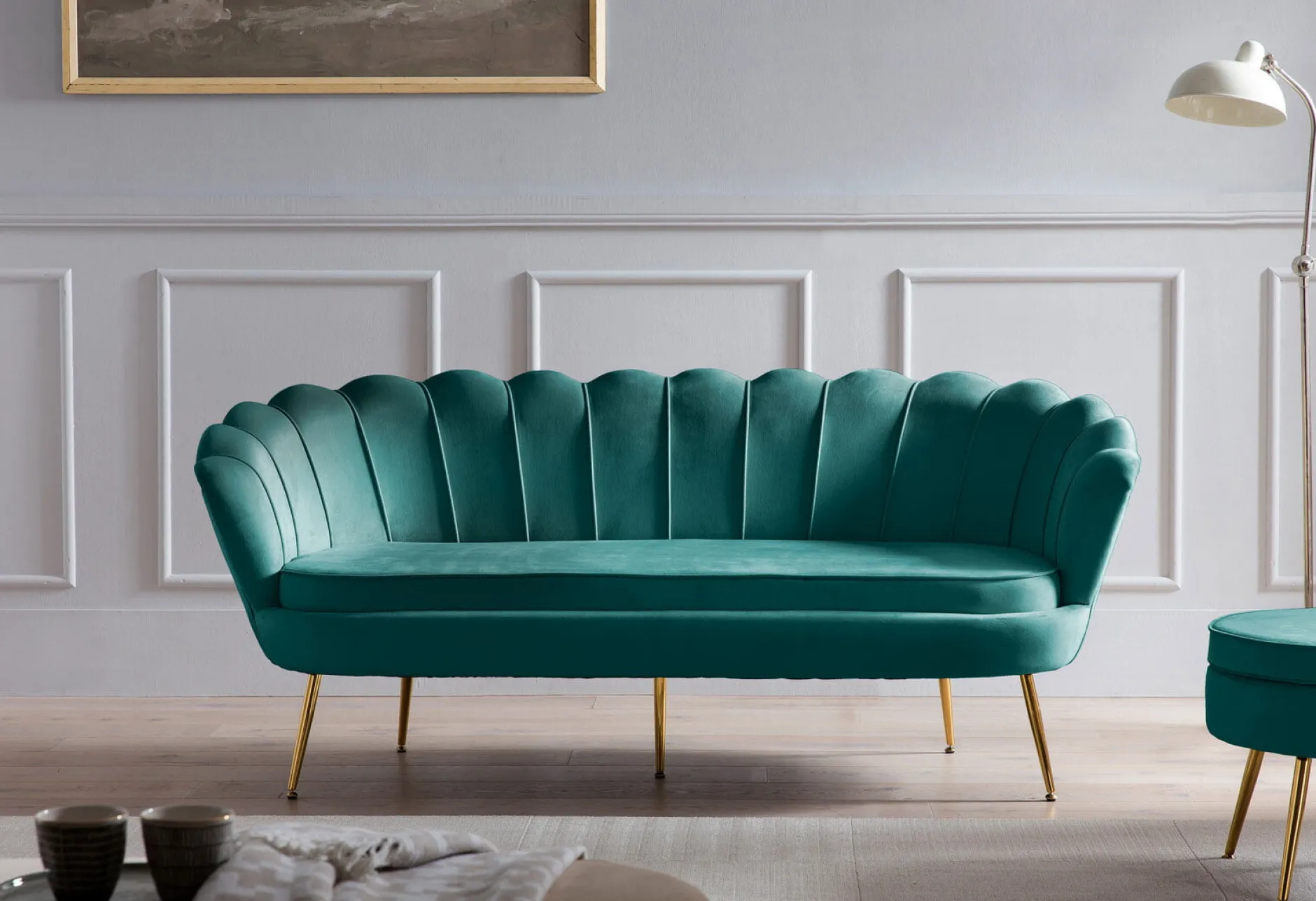 Bank Chanelle Velvet 180 cm^Huisenthuis Outlet