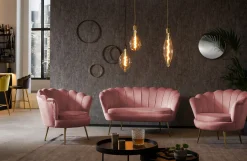 Bank Chanelle Velvet 136 cm^Huisenthuis Outlet