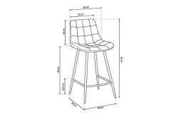 Barkruk Alice – Set van 2^Huisenthuis Outlet