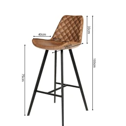 Barkruk Anthony – Set van 2^Huisenthuis Clearance