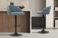 Barkruk Babet Bouclé – Set van 2^Huisenthuis Sale