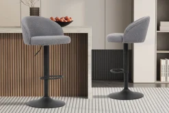 Barkruk Babet Bouclé – Set van 2^Huisenthuis