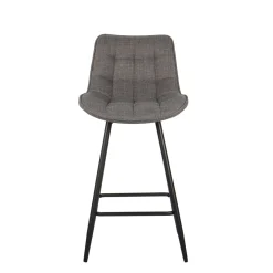 Barkruk Johanna Lichtgrijs – Set van 2^Huisenthuis Discount