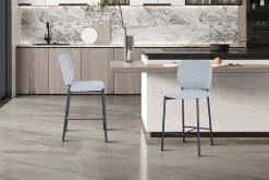 Barkruk Killian Lichtgrijs – Set van 2^Huisenthuis New