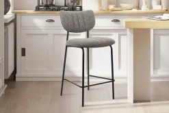 Barkruk Lidy Donkergrijs – Set van 2^Huisenthuis Clearance