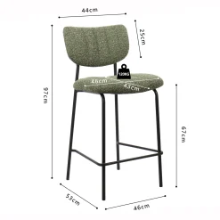 Barkruk Lidy Groen – Set van 2^Huisenthuis Sale