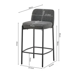 Barkruk Lylou Stof – Set van 2^Huisenthuis Best