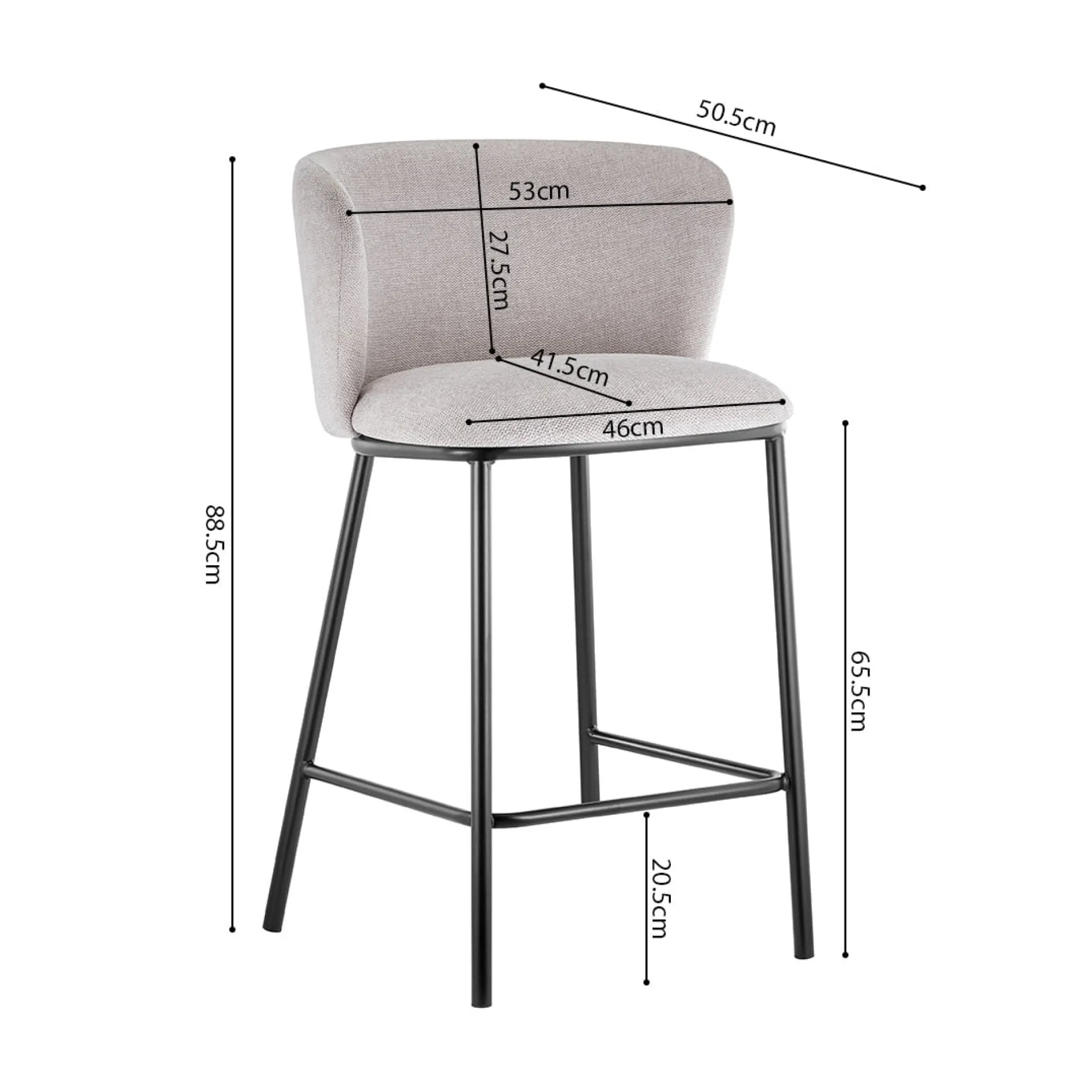 Barkruk Lynn – Set van 2^Huisenthuis Sale