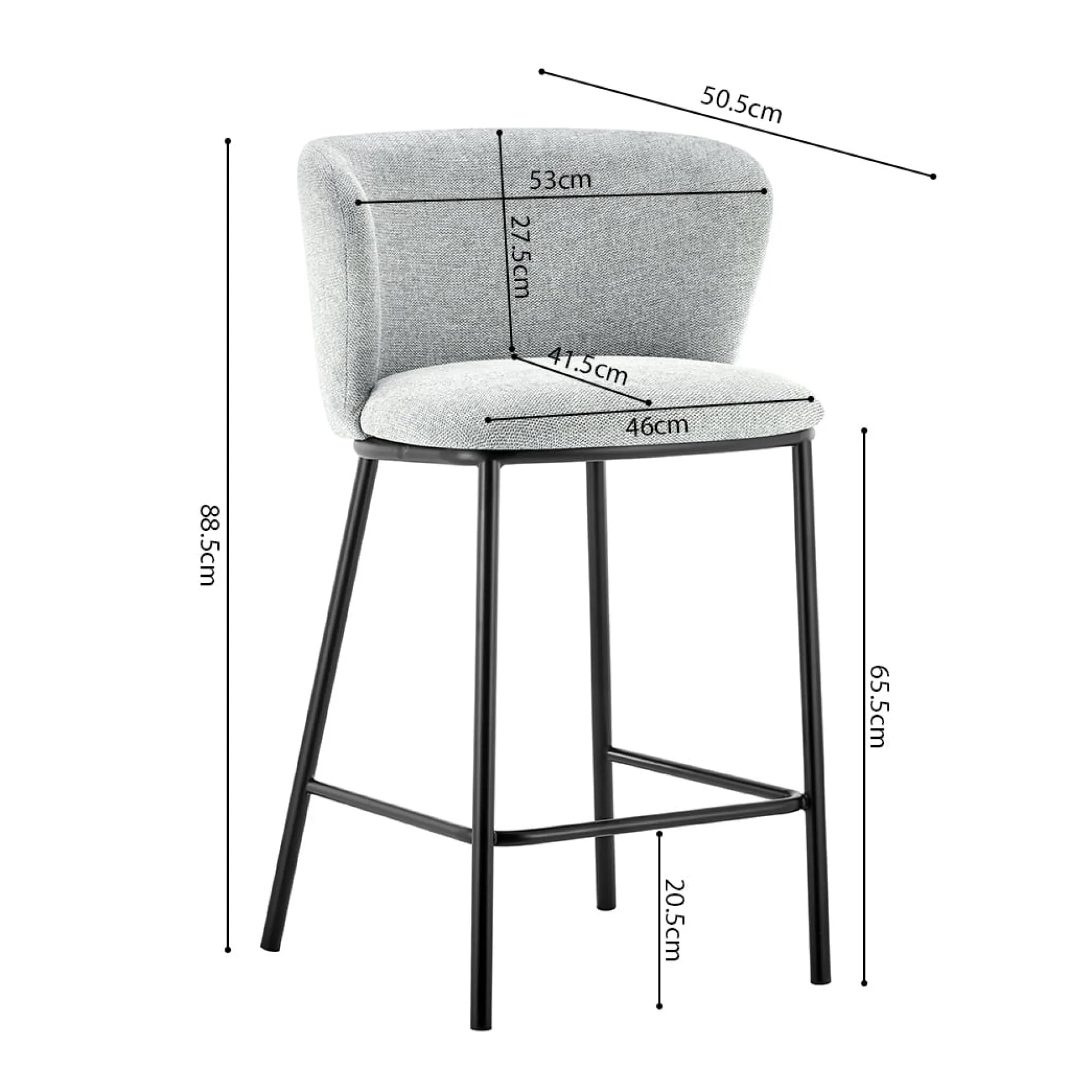 Barkruk Lynn – Set van 2^Huisenthuis Outlet