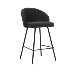 Barkruk Riley Bouclé – Set van 2^Huisenthuis Best