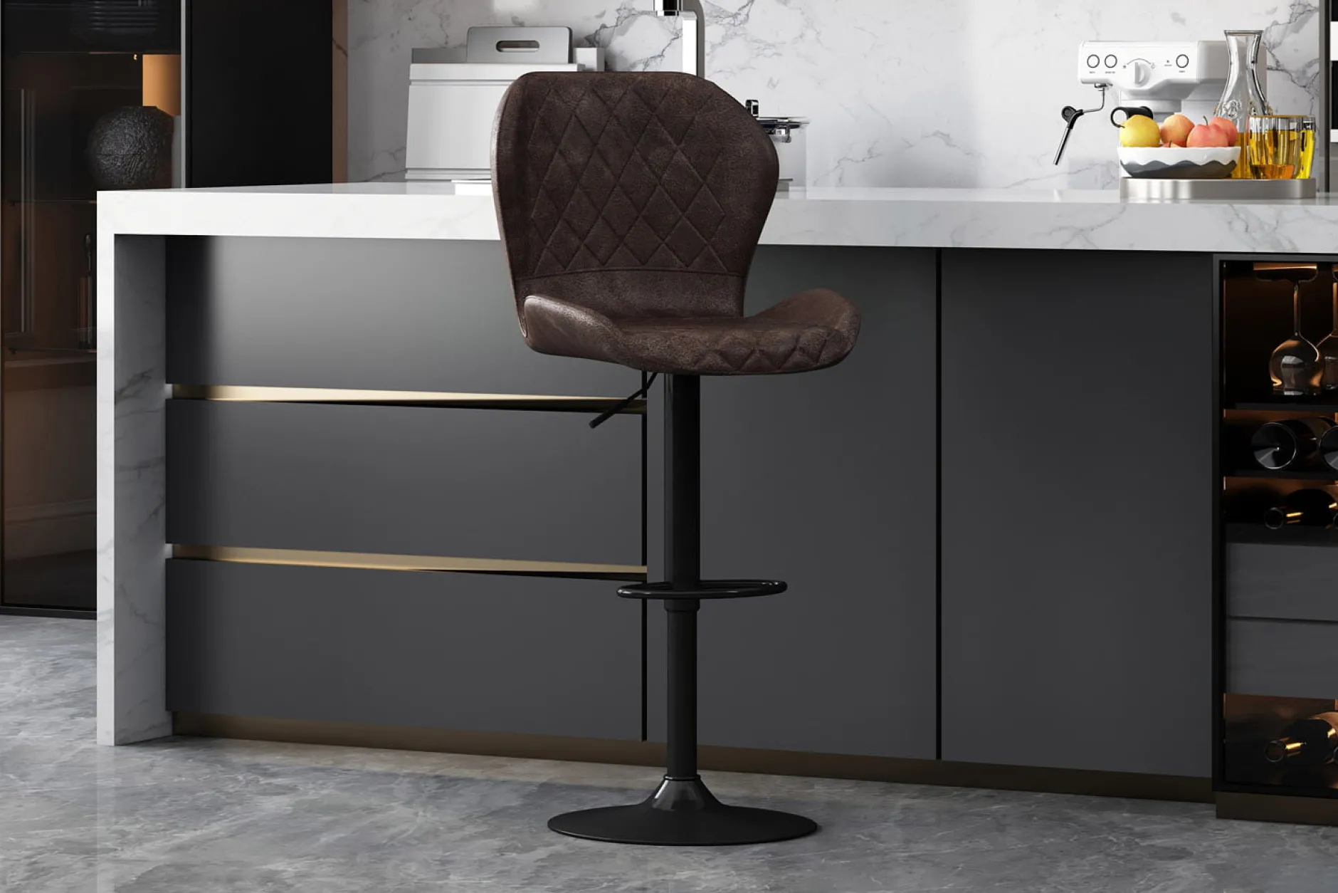 Barkruk Siebe – Set van 2^Huisenthuis Hot