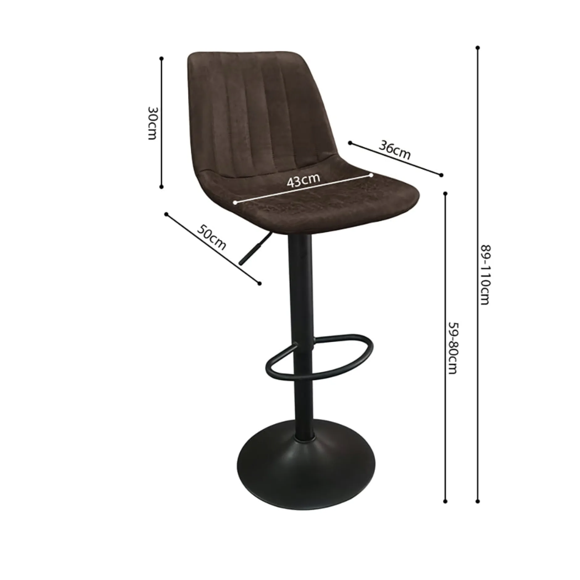 Barkruk Ufuk – Set van 2^Huisenthuis Discount