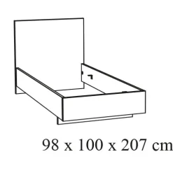 Bed Andante-W9^Huisenthuis Online