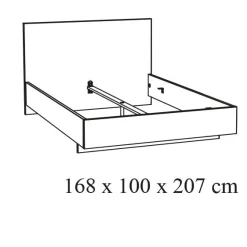 Bed Andante-W16^Huisenthuis Discount