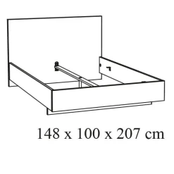 Bed Andante-W14^Huisenthuis Sale