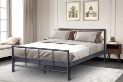 Bed Chuck Donkergrijs 160×200 cm^Huisenthuis Online