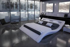 Bed Dario Wit 140x200cm^Huisenthuis Online