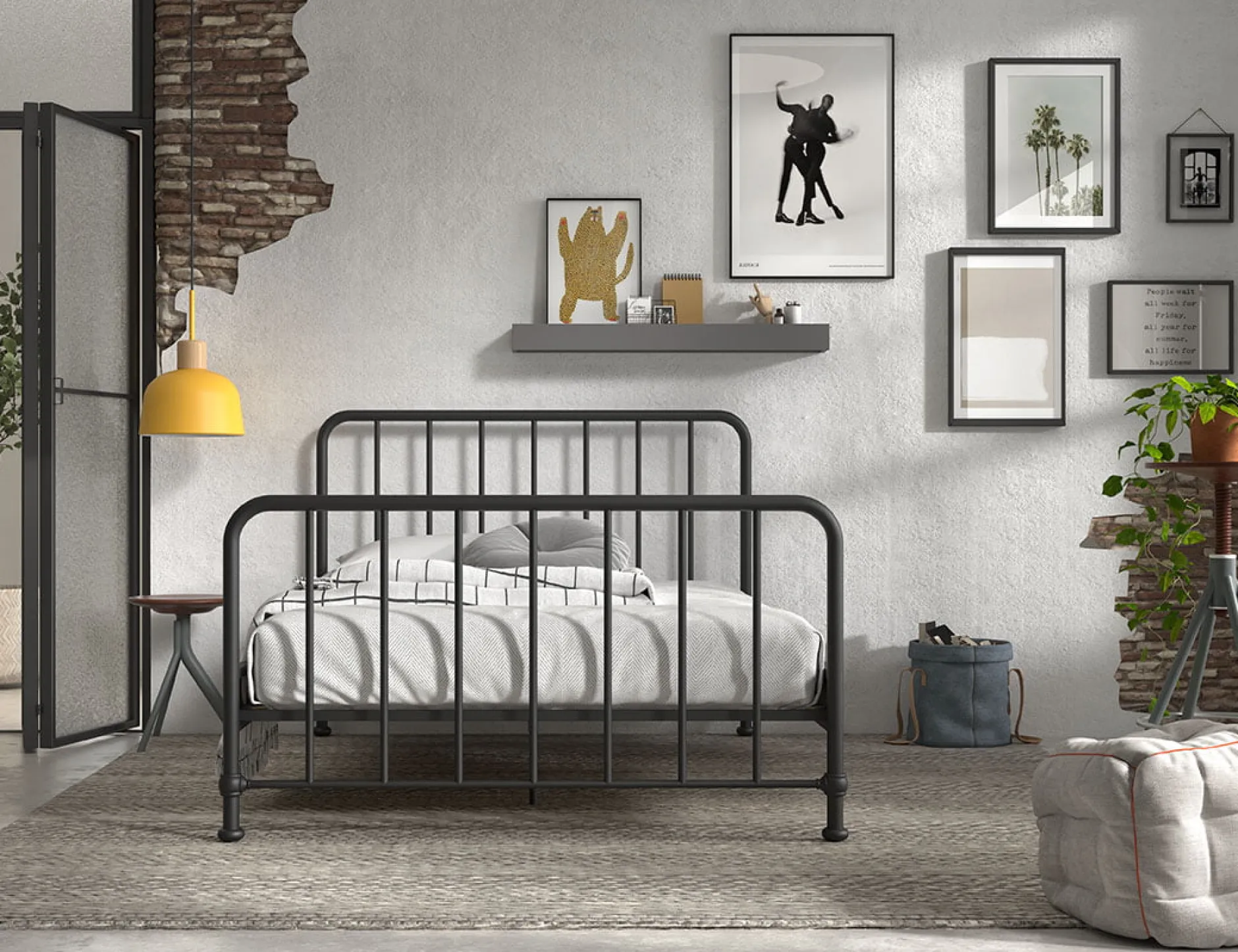 Bed Jay 140×200 cm^Huisenthuis Outlet