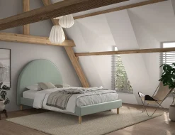 Bed Victoria Bouclé 140×200 cm^Huisenthuis