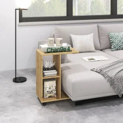 Bijzettafel Gretha Artisan Eiken^Huisenthuis Outlet