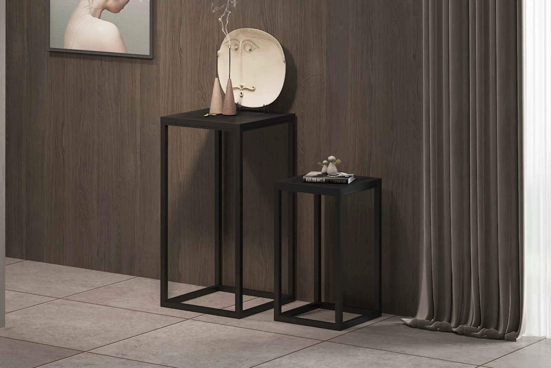 Bijzettafel set Otis^Huisenthuis New