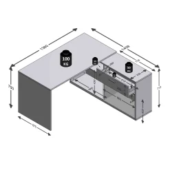 Bureau Colorado^Huisenthuis Sale