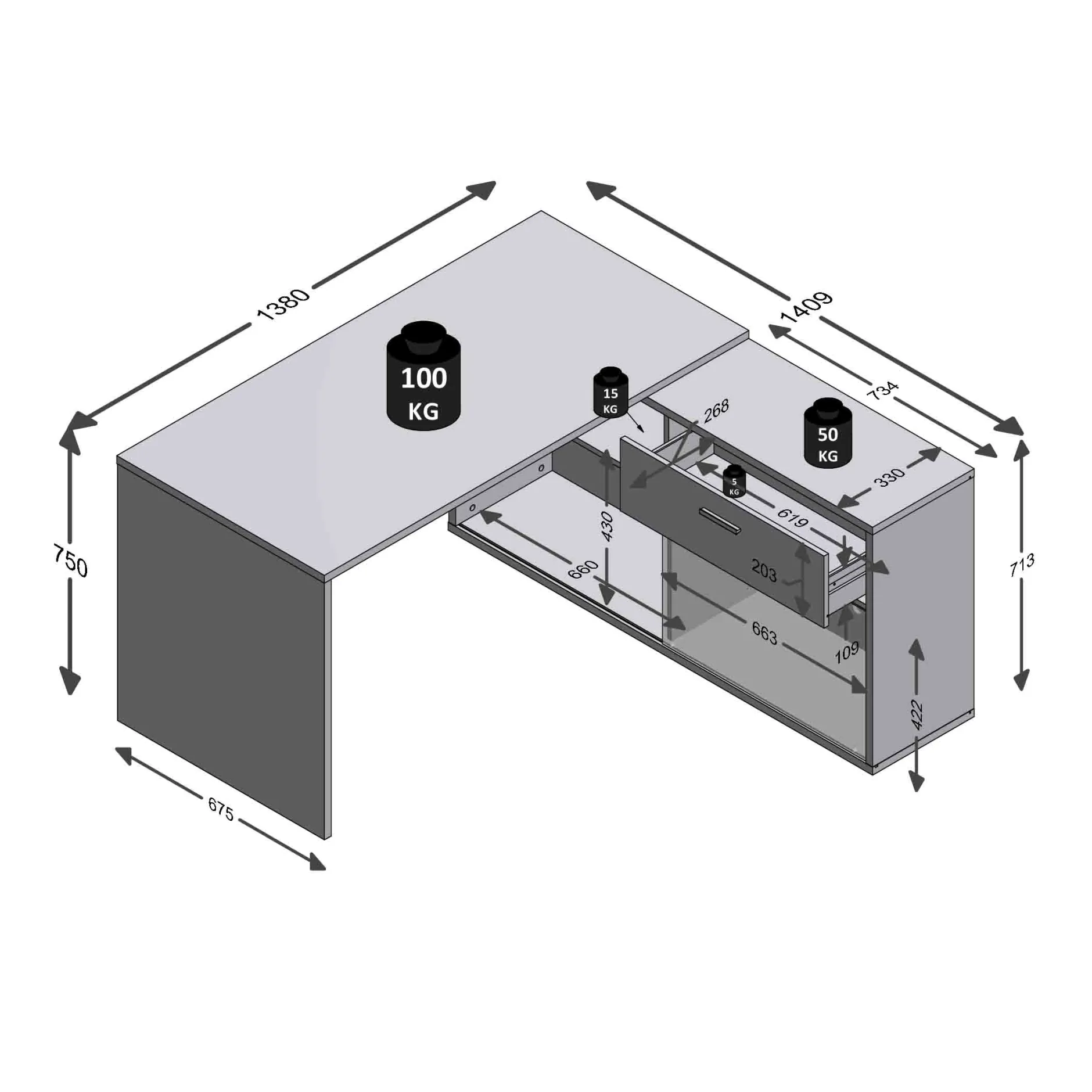 Bureau Colorado^Huisenthuis Sale