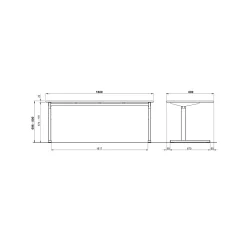 Bureau Discovery 180 cm^Huisenthuis Online