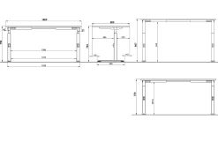 Bureau Galileo 160 cm^Huisenthuis