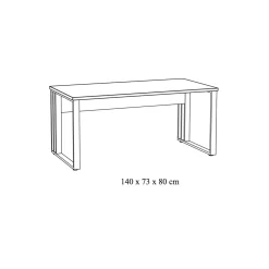 Bureau 140cm^Huisenthuis Clearance