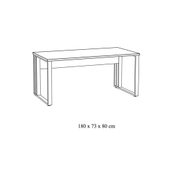 Bureau 180cm^Huisenthuis Sale