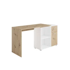 Bureau Texas Artisan Eiken Wit^Huisenthuis