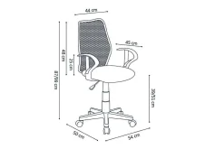 Bureaustoel Lucca^Huisenthuis Discount