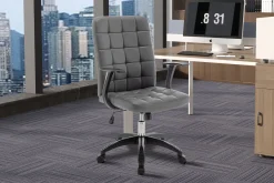 Bureaustoel Omer Grijs^Huisenthuis