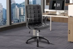 Bureaustoel Omer Zwart^Huisenthuis Discount