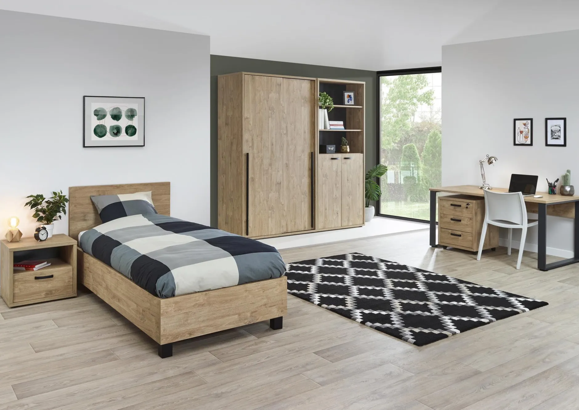 2-deurs schuifdeurkast Edison 120cm^Huisenthuis Outlet