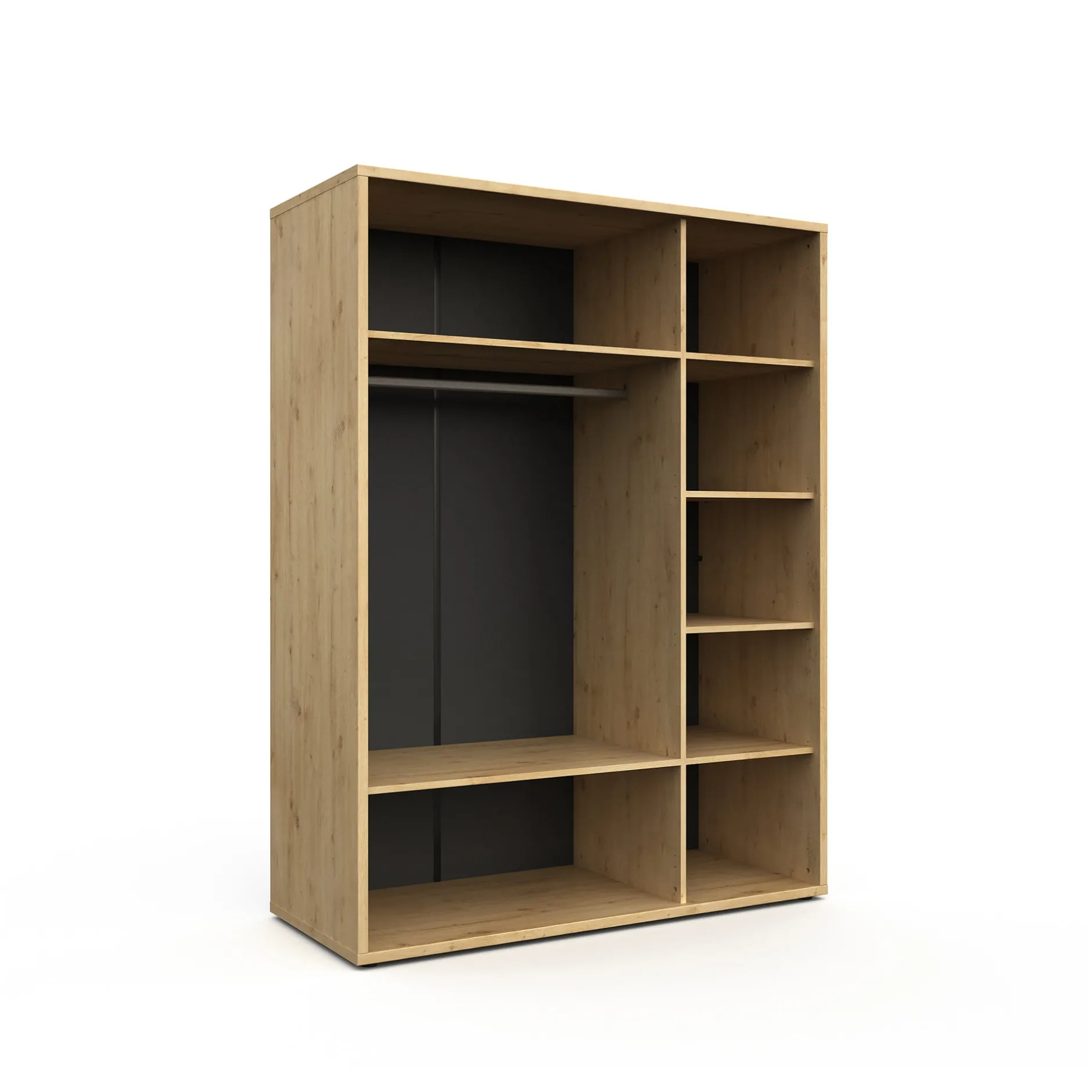 Driedeurskast Gabon Eiken^Huisenthuis Clearance