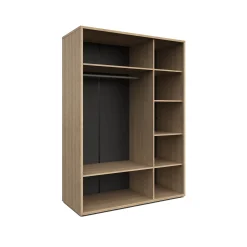 Driedeurskast Yumi Eiken^Huisenthuis Hot