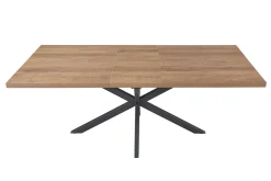 Eetkamertafel Antoon Donkerbruin 160-200 cm^Huisenthuis Discount