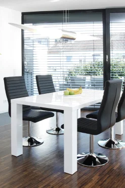 Eettafel Lisboa Wit 160 cm^Huisenthuis Hot